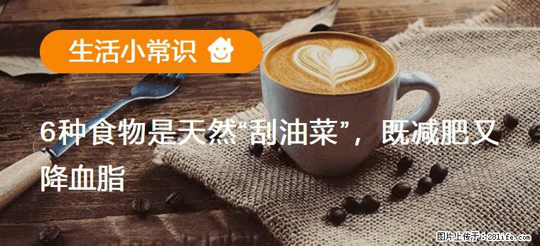 【生活小常识】6种食物是天然“刮油菜”，既减肥又降血脂 - 福州生活资讯 - 福州28生活网 fz.28life.net